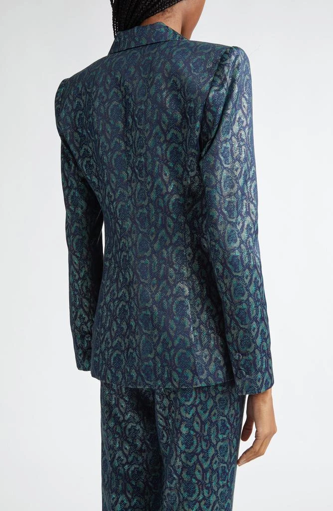 L
Agence Chamberlain Animal Print Blazer 3