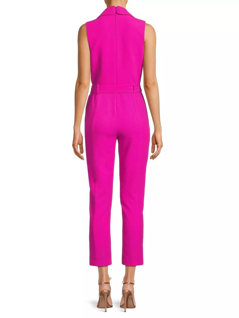 Black Halo Danica Belted Sleeveless Jumpsuit 5