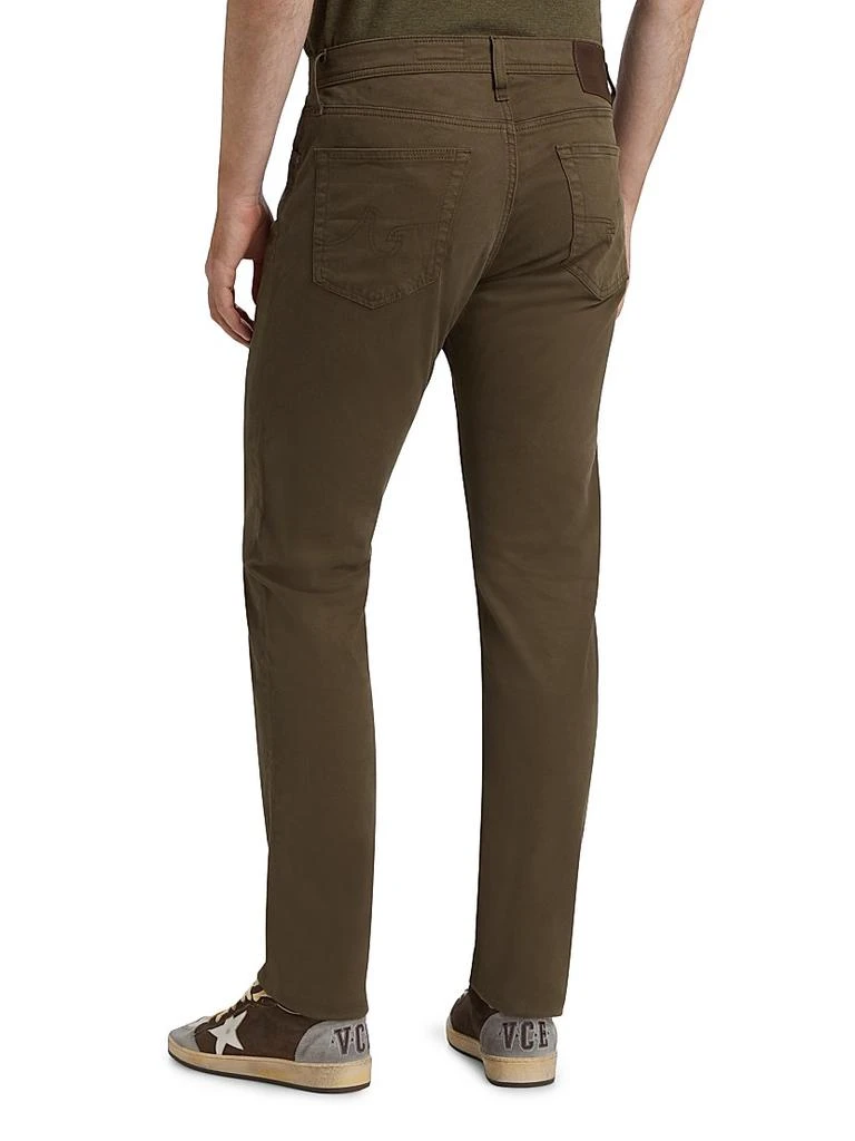 AG Jeans Tellis Cotton Straight-Leg Slim-Fit Pants 5