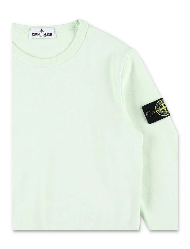 Stone Island Junior Stone Island Junior Logo Patch Crewneck Sweatshirt 3