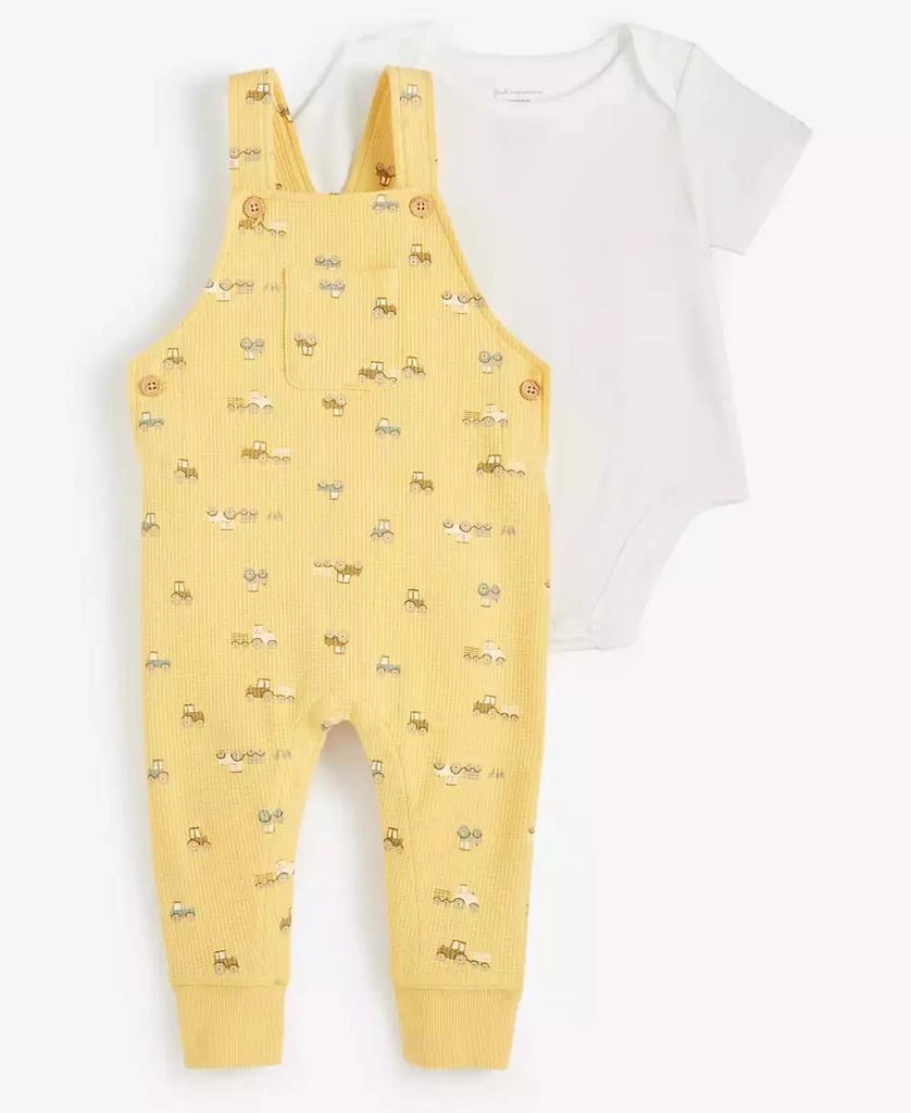 First Impressions Baby Boys On The Farm Bodysuit & Overalls, 2 Piece Set, Created for Macy's 1