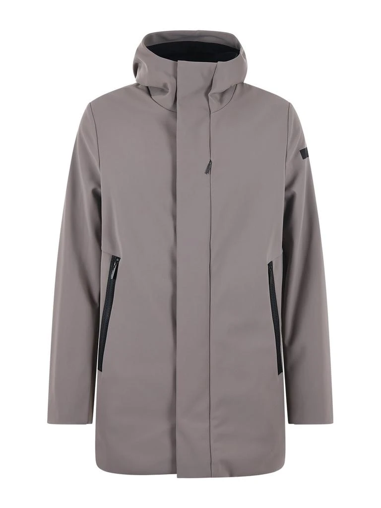 RRD Rrd Zip Detailed Long-Sleeved Coat 1