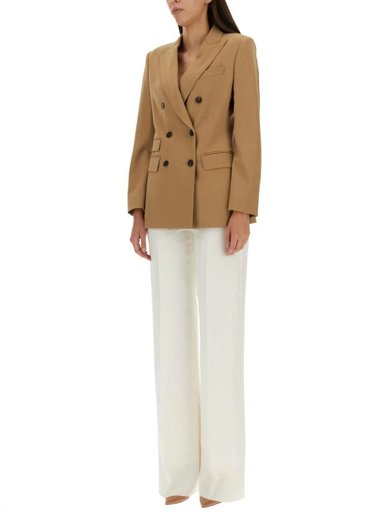 Max Mara Max Mara Double-Breasted Long-Sleeved Blazer 3