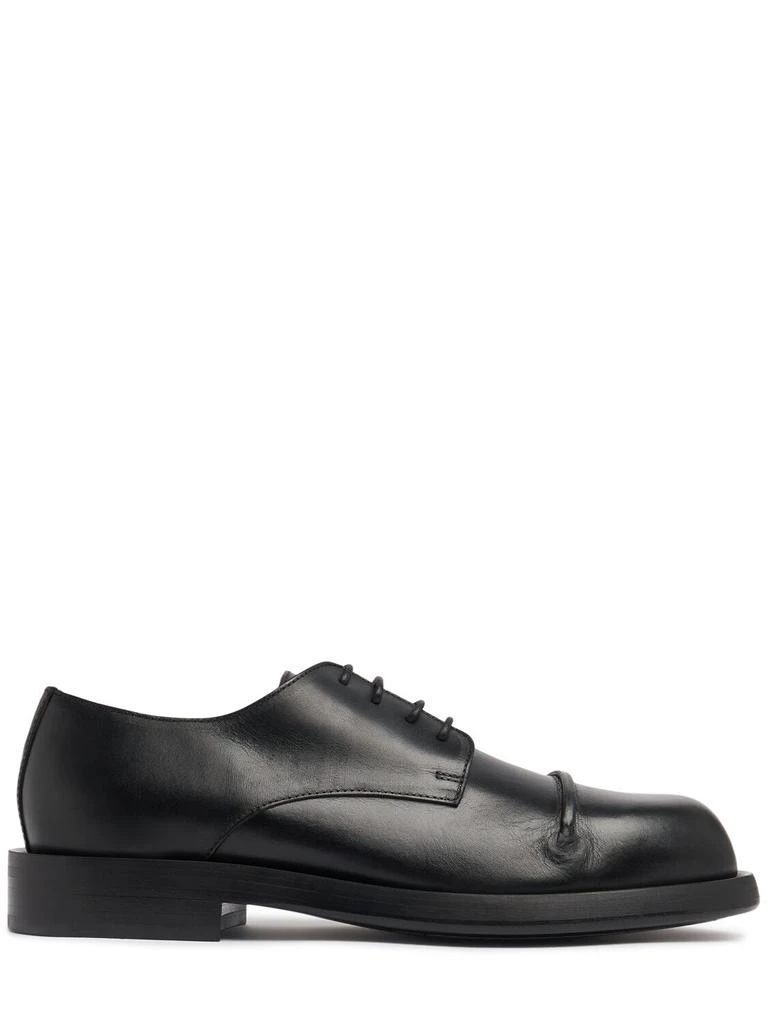 ANN DEMEULEMEESTER Dex Pintuck Derby Lace-up Shoes 1