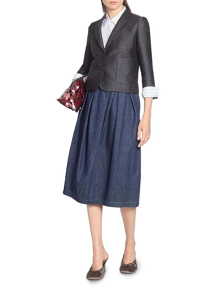 Dries Van Noten Printed Wool-Blend Jacquard Blazer 2