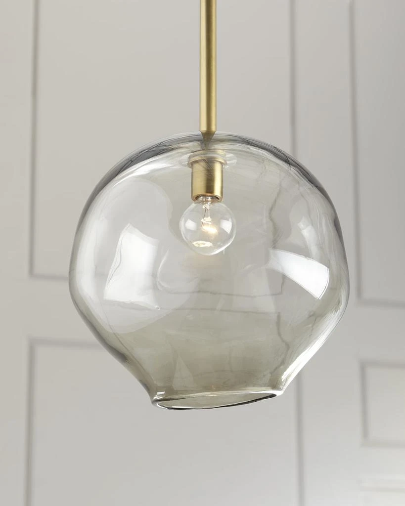 Regina Andrew Molten Large 1-Light Smoke Pendant 1