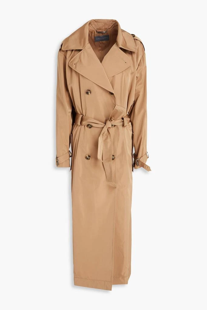 Alberta Ferretti Belted shell trench coat