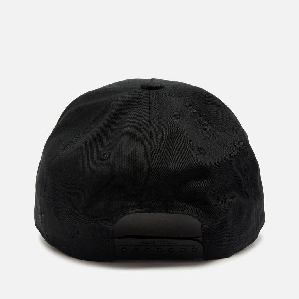 Armani Exchange Armani Exchange Men's Small Ax Logo Cap - Black/White 2