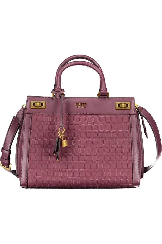 Guess Jeans Elegant Purple Polyurethane Handbag 1