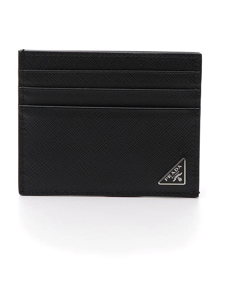 Prada Prada Logo Plaque Cardholder 1