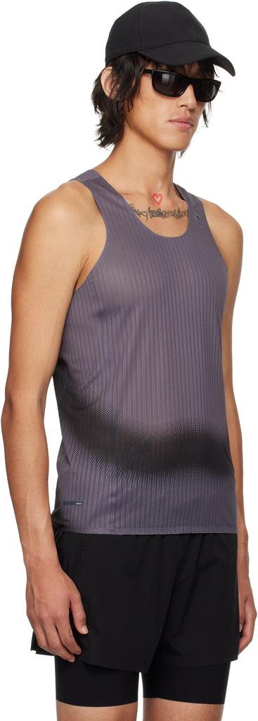 Soar Running Gray Race Tank Top