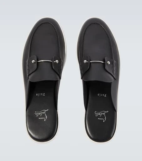 Christian Louboutin Chanme leather mules 4
