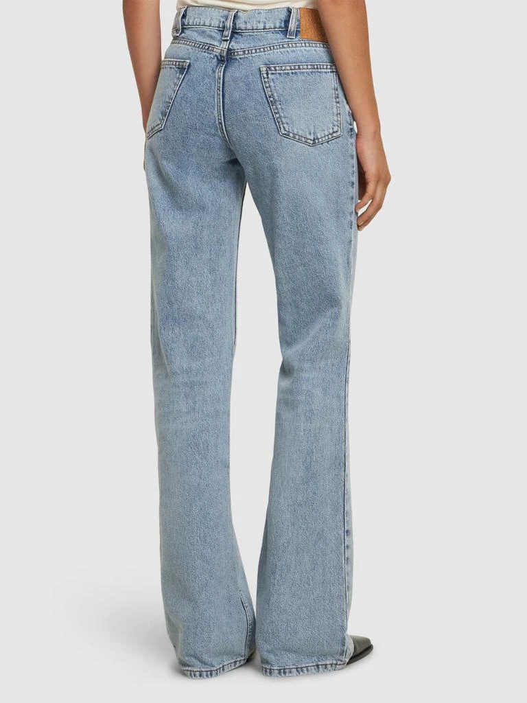 MAGDA BUTRYM Mid Rise Denim Flared Jeans 2