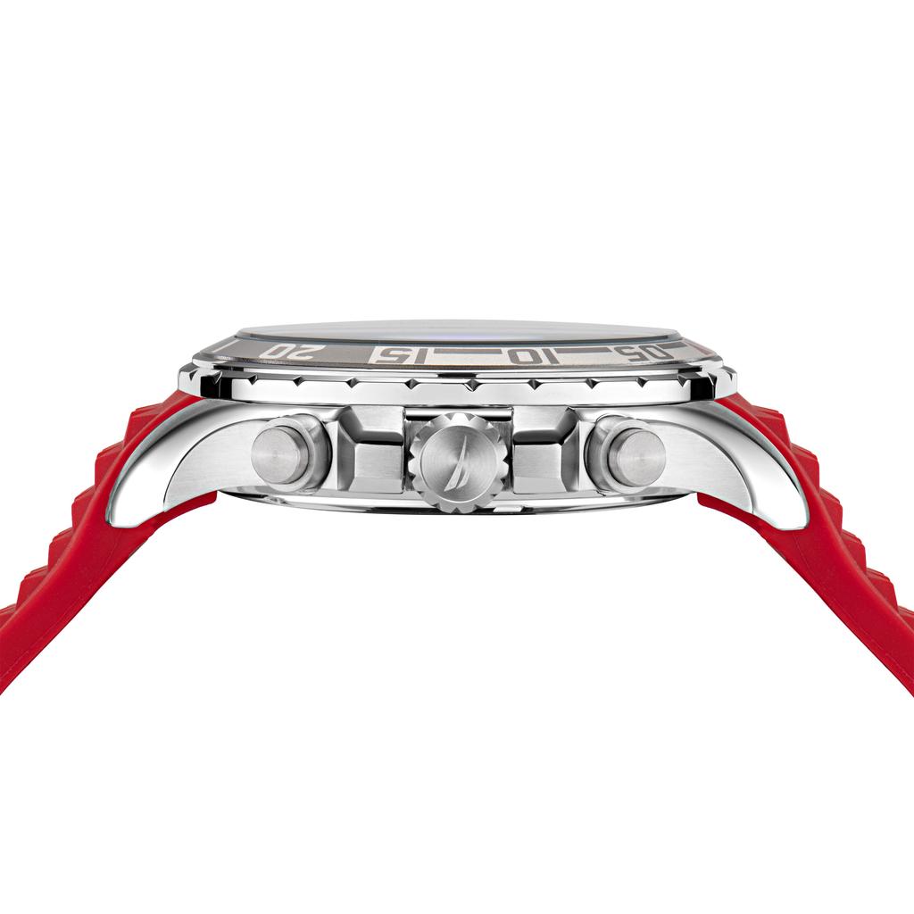 Nautica Silicone Chronograph Watch