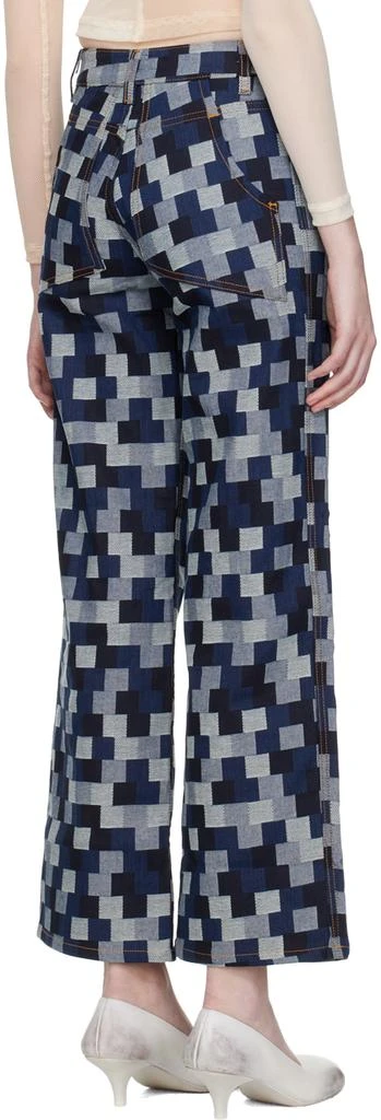 Eckhaus Latta SSENSE Exclusive Blue Jeans 3