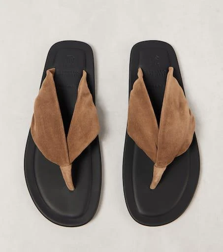 Brunello Cucinelli Suede thong sandals 5