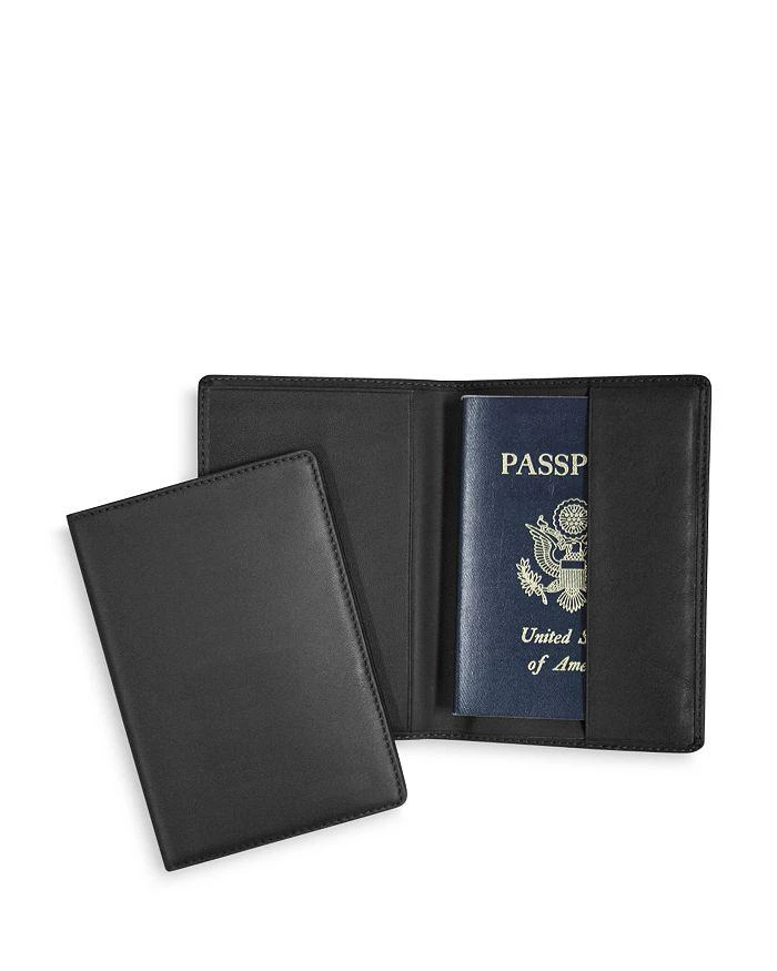 ROYCE New York Leather RFID-Blocking Protective Passport Case 1