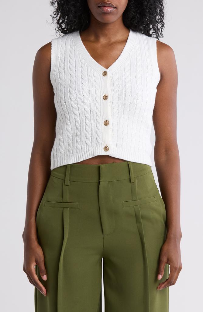 Love by Design Brea Button Front Vest
