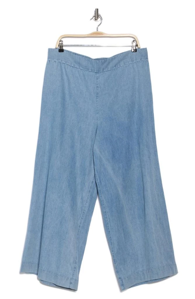 DR2 by Daniel Rainn Wide Leg Chambray Pants 3