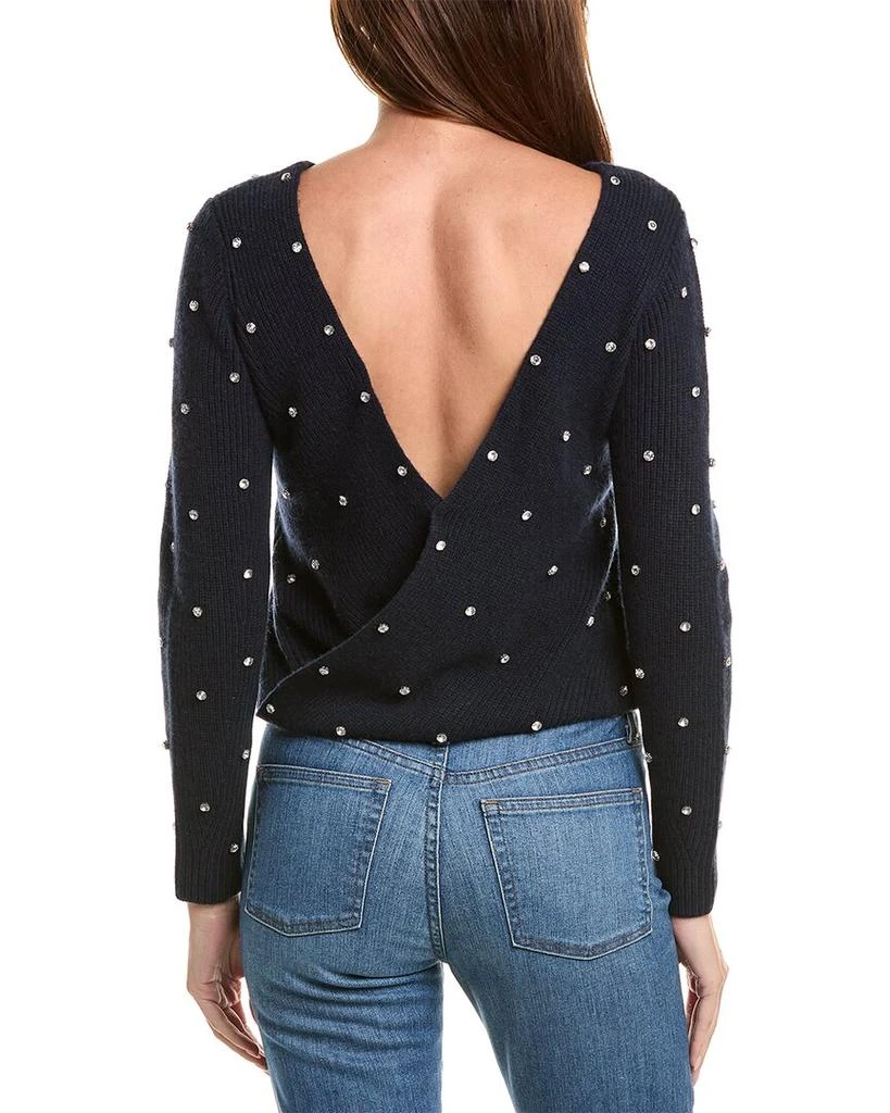 Tahari V-Wrap Cashmere Sweater 2
