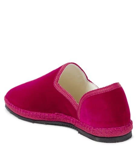 The Row Friulane velvet loafers 3