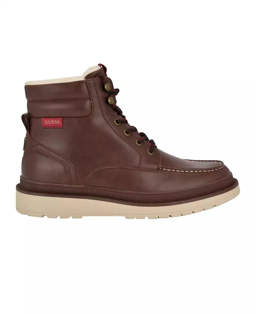 GUESS Men's Chesley Lace Up Casual Hybrid Boots 2