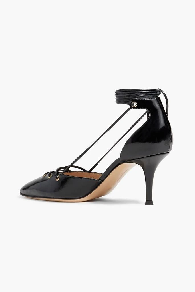 Gianvito Rossi Lace-up leather pumps 3