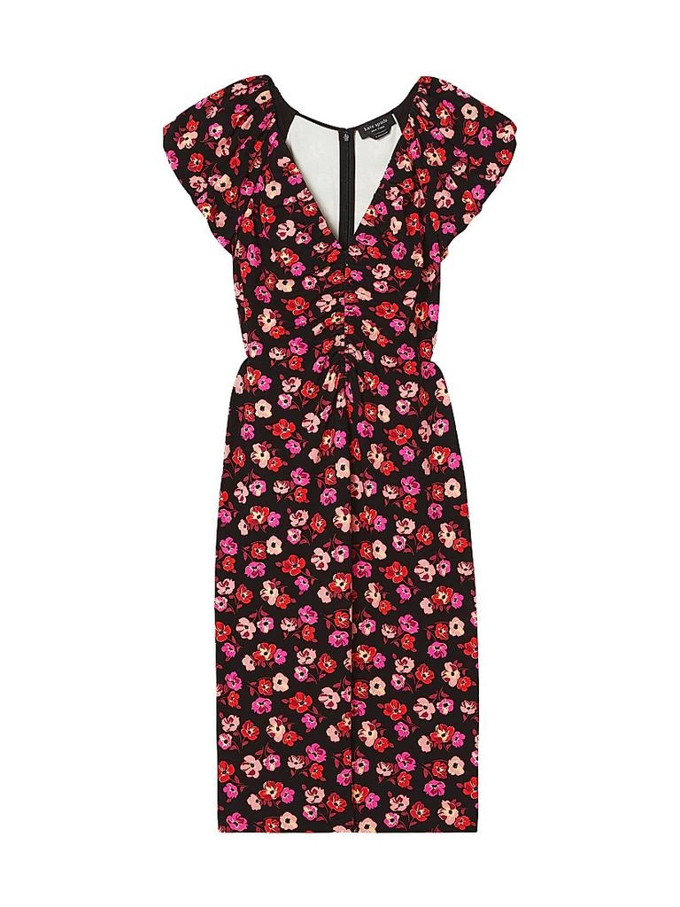 orange midi maxi dress Orange Floral Midi Dress – Gabi Swimwear