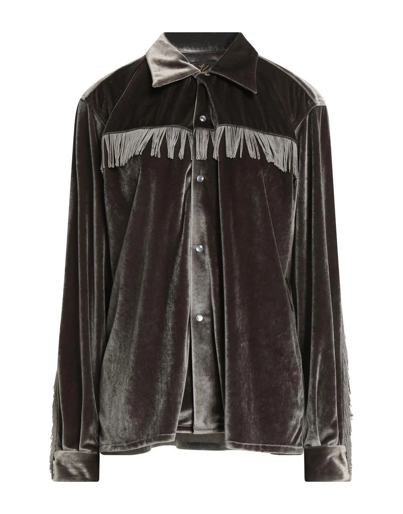 Needles Solid color shirts 
blouses 4