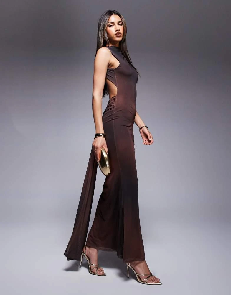 Shop ASOS DESIGN sleeveless with open back and drape detail maxi dress in black and red print on Sale at BeyondStyle Get 45% Off ASOS DESIGN sleeveless with open back and Shop ASOS DESIGN sleeveless with open back and drape detail maxi dress in black and red print on Sale at BeyondStyle Get 45% Off ASOS DESIGN sleeveless with open back and