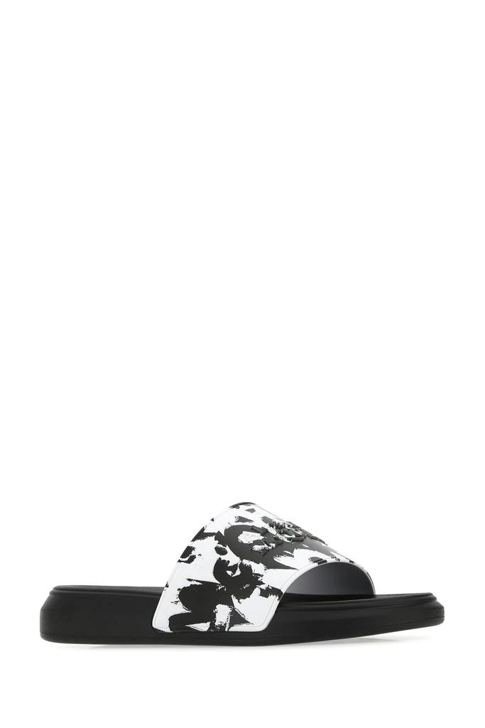 Alexander McQueen Two-tone rubber slippers 1