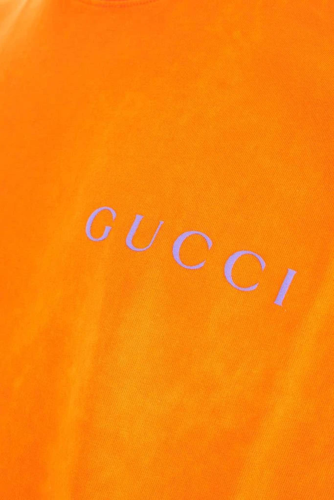 Gucci Orange Cotton T-shirt 3