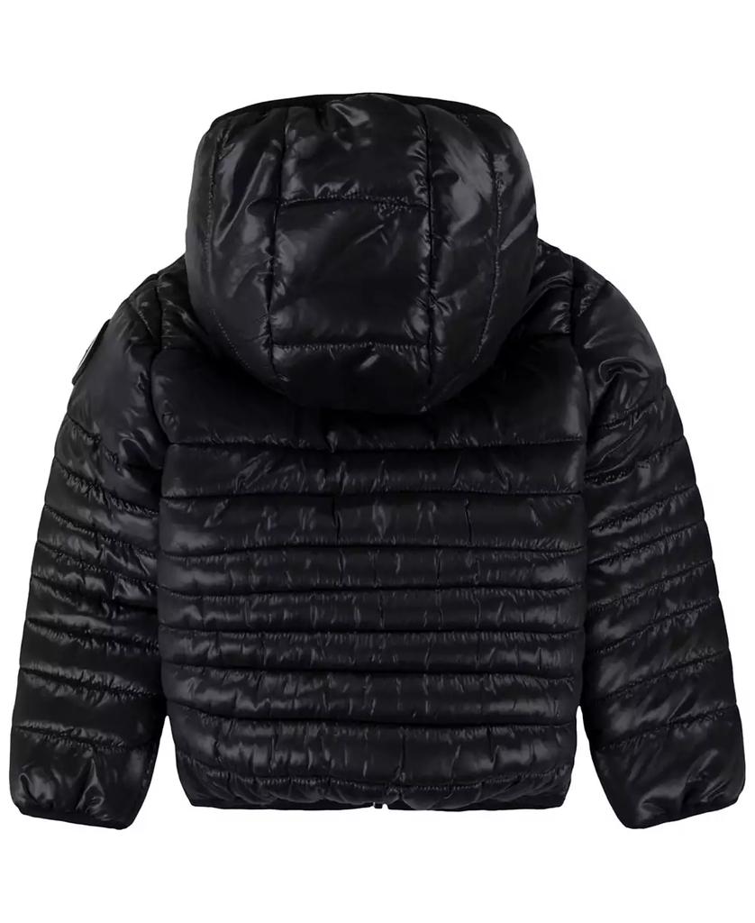 NIKE Toddler Boys Hooded Quilted Fill Jacket