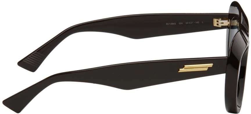 Bottega Veneta Brown Scoop Round Acetate Sunglasses 2