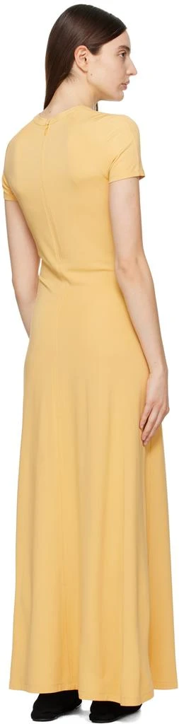 Totême Yellow Fluid Maxi Dress 3