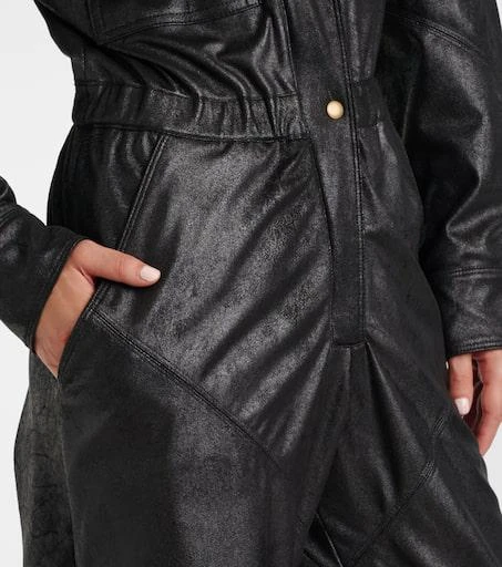 Isabel Marant Faux leather jumpsuit 5