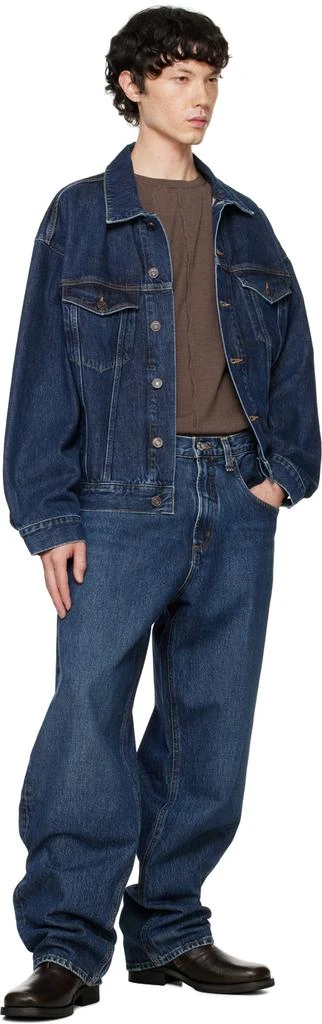 AGOLDE Indigo Fusion Jeans 4