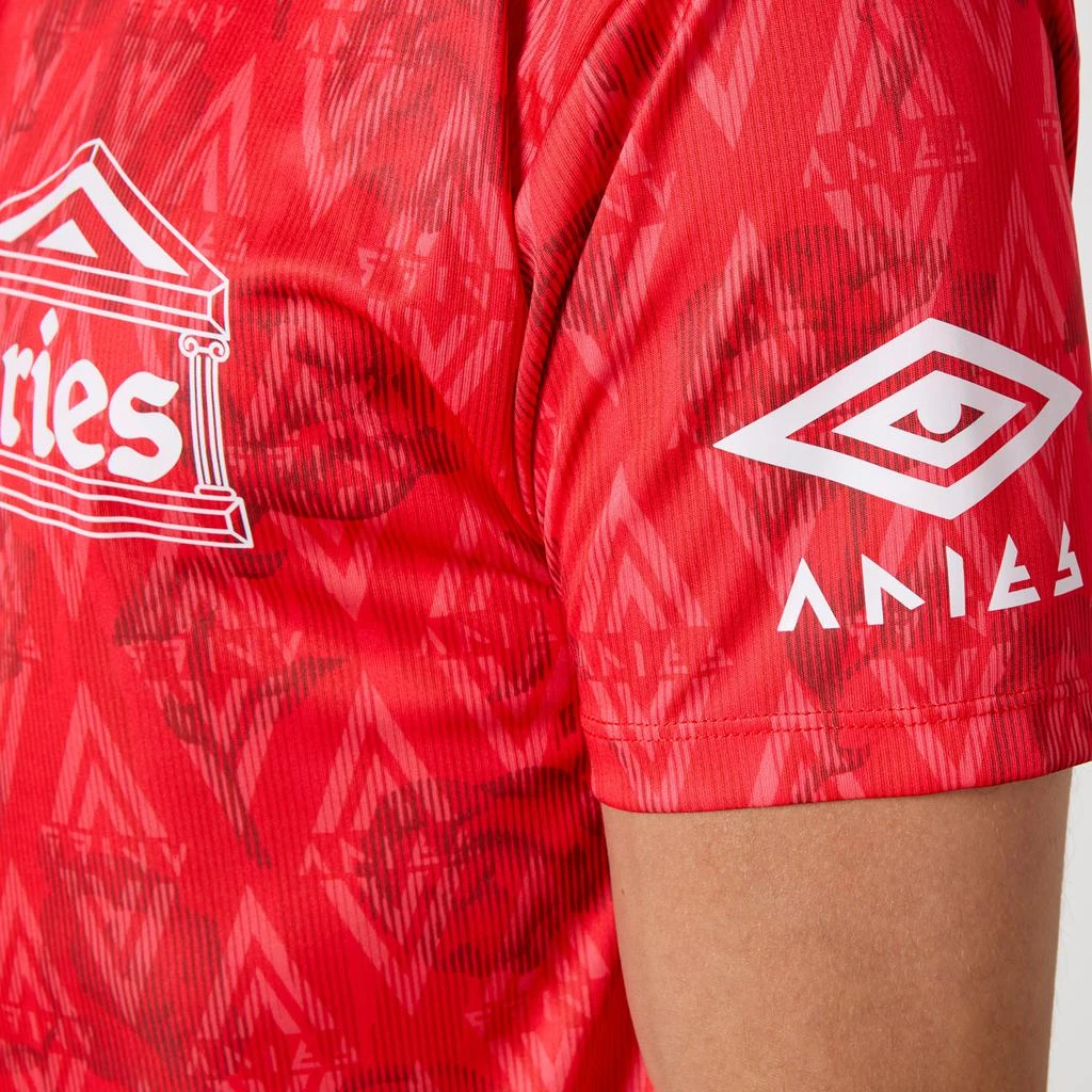 ARIES x Umbro White Roses Jersey Football Shirt 4