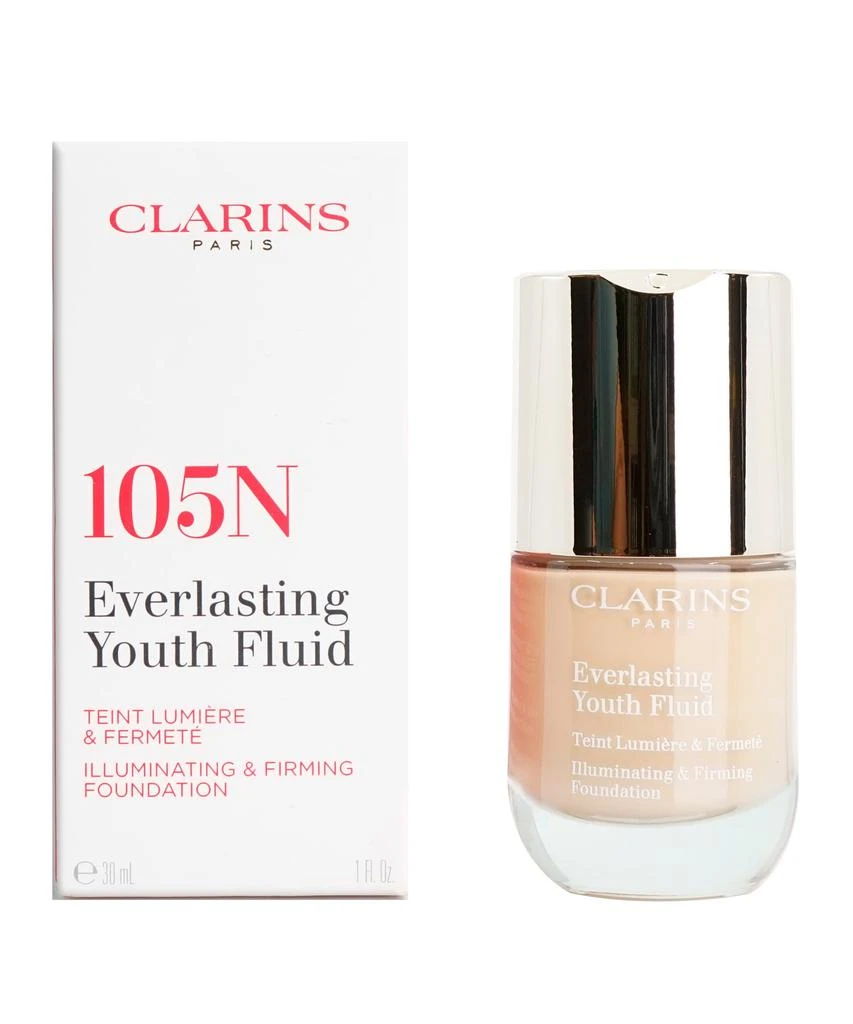 Clarins Everlasting Youth Fluid Illuminating & Firming Foundation 1 OZ - CHOOSE YOUR SHADE 20