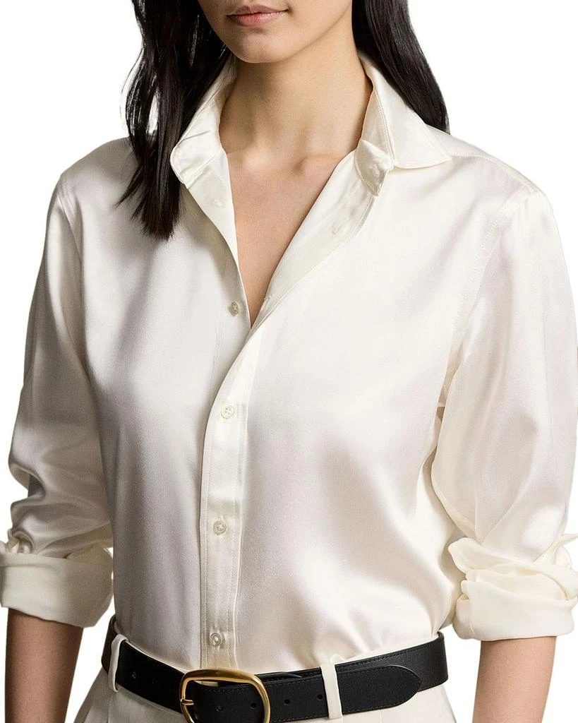 Ralph Lauren Ralph Lauren Silk Long Sleeve Shirt 4