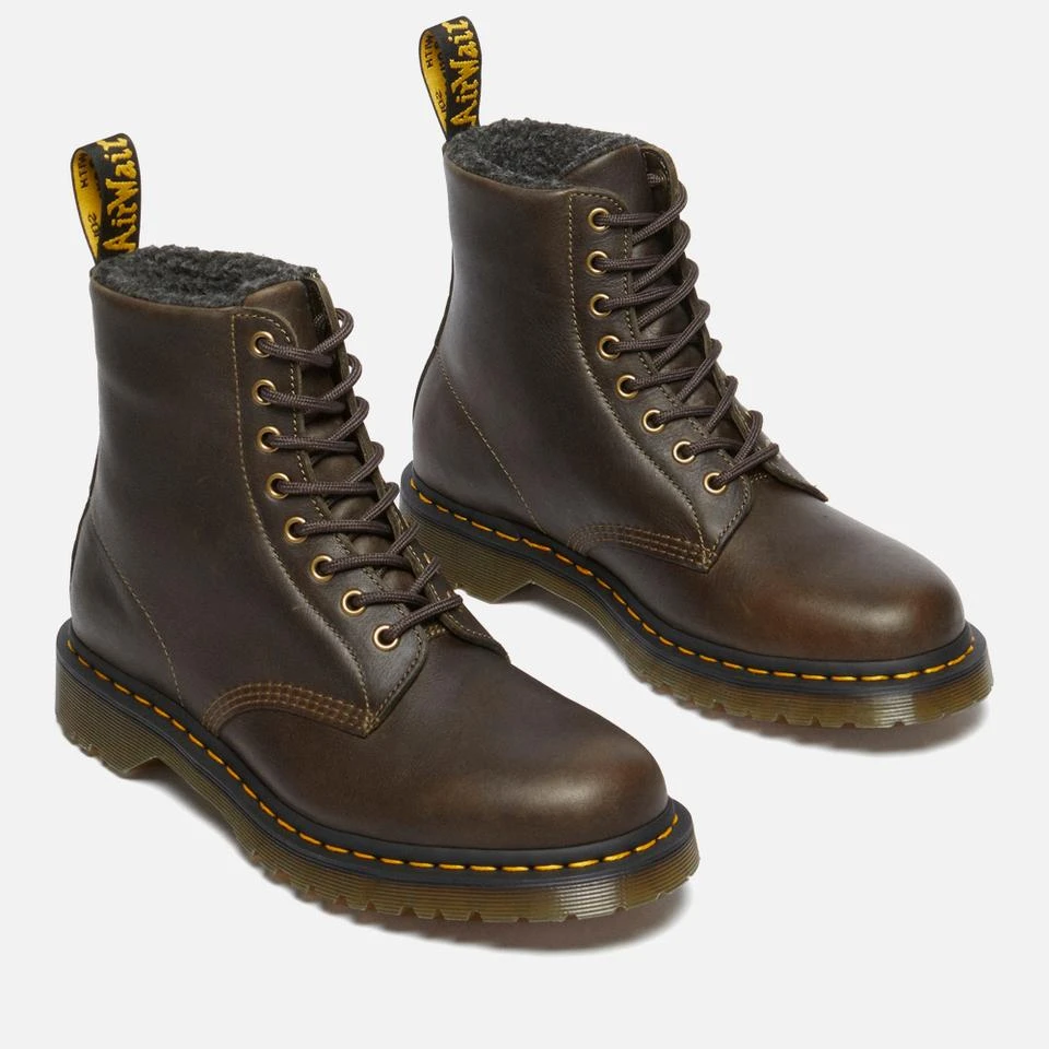 Dr. Martens DR. MARTENS MEN'S 1460 FAUX FUR-LINED LEATHER BOOTS 2