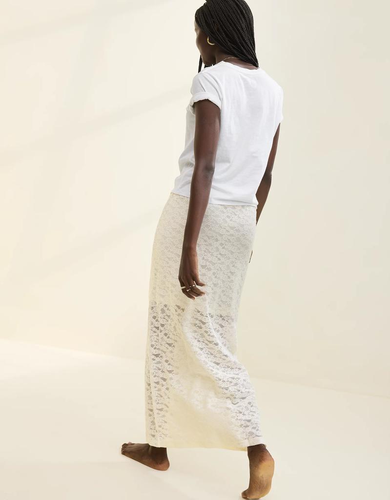 Aerie Aerie Vintage Lace Midi Skirt