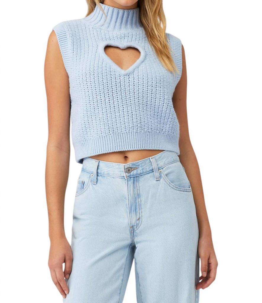 For Love & Lemons For Love & Lemons - rebecca heart sweater vest