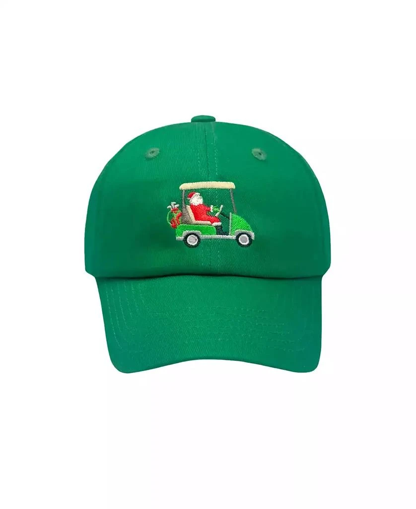 Bits 
Bows Baby Boys Santa Golf Cart Baseball Hat