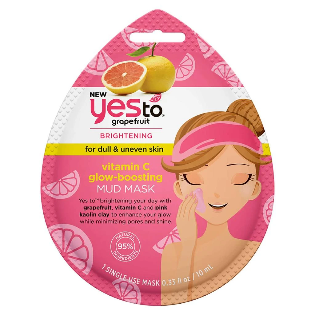 yes to yes to Grapefruit Vitamin C Boosting Mud Mask 10ml 1