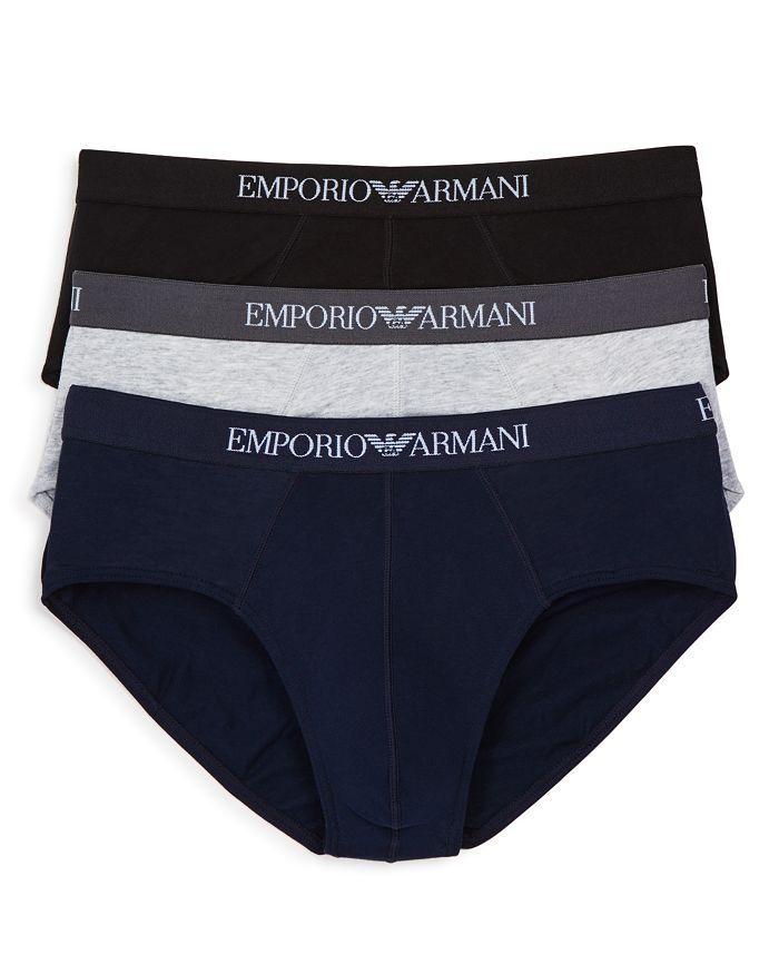 Emporio Armani Pure Cotton Briefs - Pack of 3