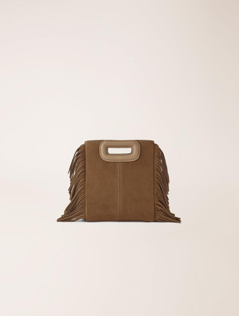 Maje Maje Woman's leather M mini bag in suede leather for Fall/Winter