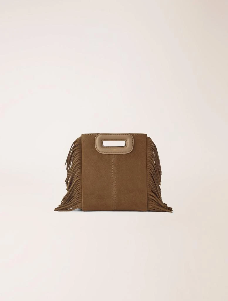 Maje Maje Woman
s leather M mini bag in suede leather for Fall/Winter 1
