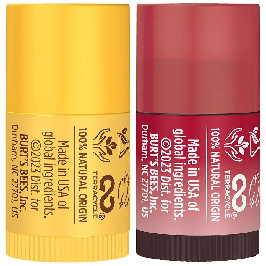 Burt's Bees Lip Balm Gift Set, With Tinted Lip Balm and Lip Balm, Holiday Minis 8