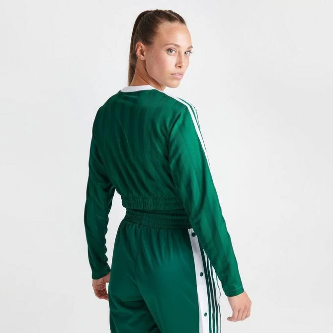 Adidas Women's adidas Originals Long-Sleeve Crop T-Shirt 4
